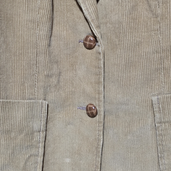 Vintage Classic Tan Corduroy Blazer - Picture 7 of 7